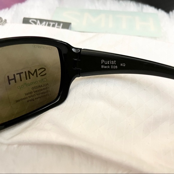 Smith Purist Carbonic Polarized Sunglasses- Small/Medium adult/kids face widths - Picture 6 of 16